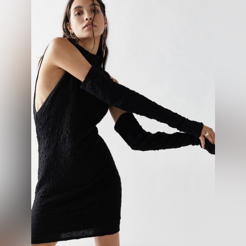Free people Ava glove set dress NWT